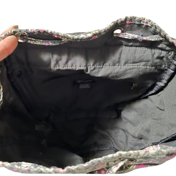 #381 Bluenotes Cotton Floral Backpack - Picture 3 of 8
